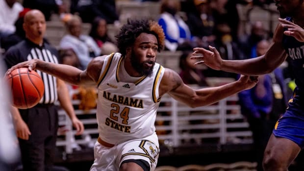 Alabama State guard Isaiah Range